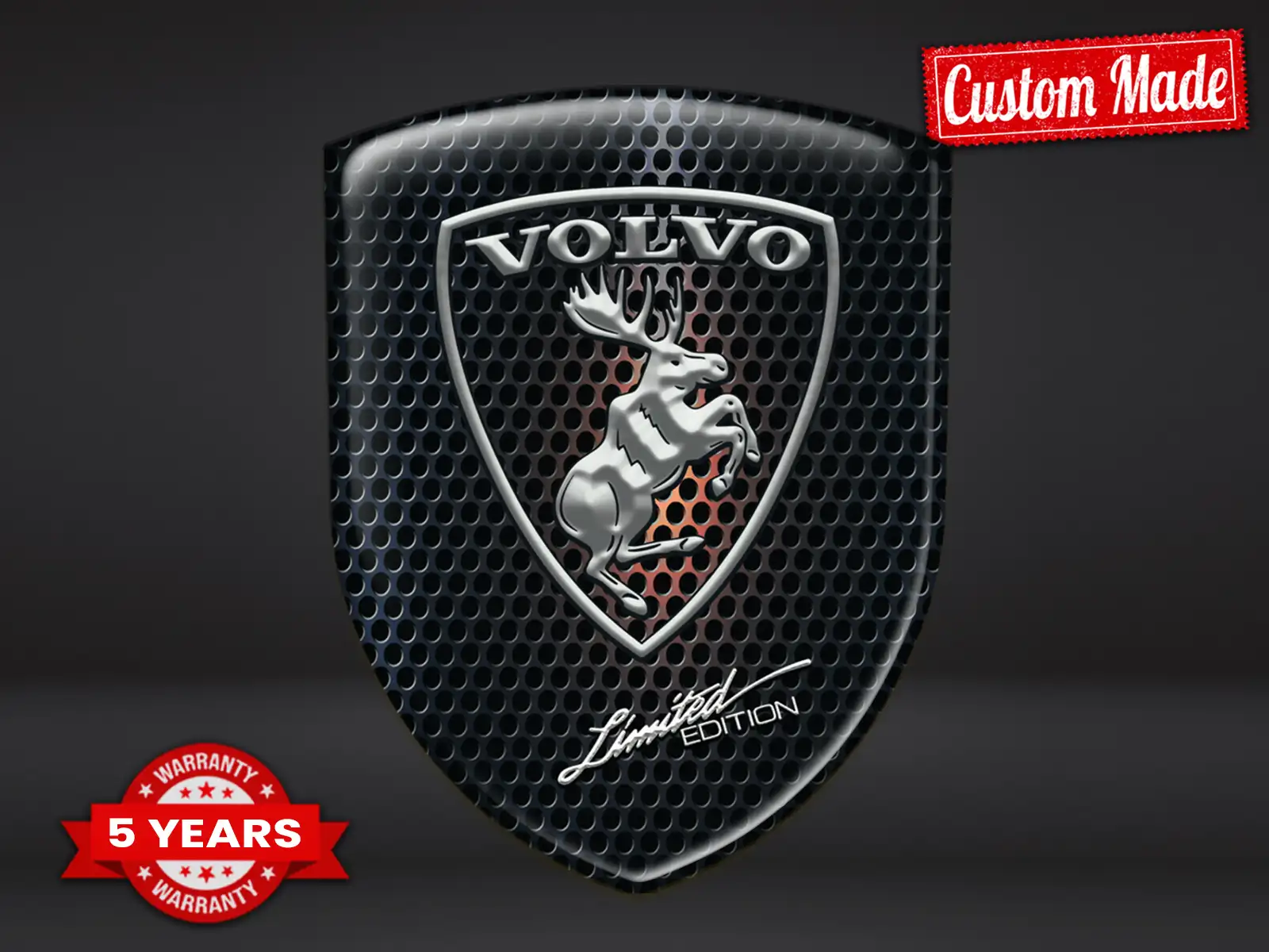 Volvo Sticker Dome Modern Stylish Max Edition Durable